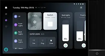 Control Panel 8 Inch