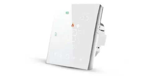 smart thermostat white